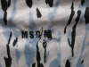 5 x MSGM Milano Camicia Shirts in White, Black & Blue Splatter, Size (38/40/42/44/46), RRP £395, Total RRP £1975.00. - 5