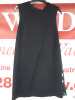 3 x MSGM Milano Abito Dress in Black with Pleated Split Heart Detail, Size (38/40/40), RRP £480.00, Total RRP £2225.00.