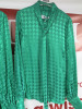 3 x MSGM Milano Camicia Shirt in Green, Size (38/40/40), RRP £345, Total RRP £1035.00. - 2