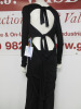 MSGM Milano Abito Long Dress in Black, Size 46, RRP £795.00. - 4