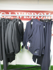 19 x MSGM Milano Tailoring Wool Jackets & Trousers In Assorted Sizes & Colours to Include: 11 x Navy Jackets, RRP £625, 18 x Navy Trousers, RRP £380, 4 x Black Jackets, RRP £580, 6 x Black Trousers, RRP £345, Total RRP £8790.00.