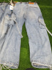 4 x MSGM Milano Combat Jeans in Blue, Size (38/38/44/46), RRP £580, Total RRP £ 2320.00. - 5