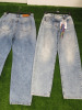 4 x MSGM Milano Jeans in Blue, Size (38/40/40/46), RRP £345, Total RRP £1380.00 - 3