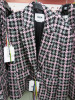 25 x MSGM Milano Jackets, Cardigans & Trousers in Black, Pink with Silver Effect to Include: 6 x Jackets, RRP £895, 6 x Cardigans, RRP £795 & 6 x Trousers, RRP £525, 7 x Skirts, RRP £480, Total RRP £16650.00. - 2