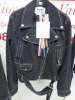 3 x MSGM Milano Giubbino Jean Jacket in Black, Size (38/42/44), RRP £695, Total RRP £2085.00. - 2