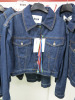 7 x MSGM Milano Giubbino Jean Jacket in Blue, Size (36/38/38/40/40/42/44), RRP £445, Total RRP £3115.00. - 2