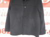 MSGM Milano Dreamers University Black Coat, Virgin Wool, Size 44, RRP £645.00. - 2