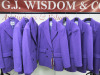 7 x MSGM Milano Cappotto Coat, Purple, Virgin Wool & Alpaca, Size (38/40/40/42/44/46/48), RRP £680, Total RRP £