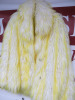 MSGM Milano Cappotto Coat, Furry Yellow, Size 38, RRP £1535.00. - 2