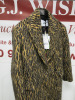 MSGM Milano Cappotto Long Coat in Faux Leopard Print, Size 36, RRP £940.00. - 3