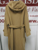 MSGM Milano Cappotto Coat in Camel with Hood & Belt, Virgin Wool, Size 38, RRP £840.00. - 4