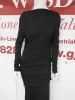 MSGM Milano Abito Long Dress in Black, Size 44, RRP £795.00. - 2