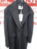 MSGM Milano Cappotto Long Coat in Black, Size 46, RRP £895.00. - 2