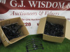 2 x Boxes of Black Plastic Hangers. - 5