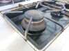 Charvet One Stainless Steel 4 Ring Gas Burner Top with Shelf Under, Model B00105. Size H90 x W80 x D75cm. - 7