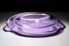 Danny Lane Glass Sculpture "Maelstrom Neo" Scupltured Bowl in Purple Glass, 13cm High x 95cm Wide x 83cm Deep. - 2