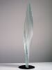 Danny Lane Glass Sculpture "Rolex Maquette Low Iron Glass, Steel Column. 80cm High x 12cm Wide on 27cm Dia Base - 2