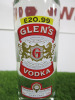 Glen's Triple Distilled Vodka, 1L. - 2