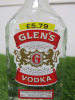 8 x Bottles of Glen's Triple Distilled Vodka, 20cl. - 2