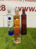 4 x Bottles of Ciroc Vodka to Include: 1 x Snap Frost, 1 x Mango, 1 x Summer Citrus & 1 x Pomegrante, 70cl.