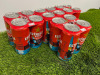 4 x Packs of 4 Cans of Estrella Damm Beer, 440ml. - 2