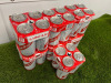 7 x Packs of 4 Cans of Red Stripe Beer, 440ml. - 2