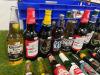 Crate Containing 56 x Bottles of Assorted Beers & Lagers to Include: 5 x Budweiser, 300ml, 5 x Peroni, 330ml, 4 x Heineken, 330ml, 6 x Stella, 660ml, 6 x Cruzcampo, 330ml, 8 x Coronas, 620ml, 2 x Madri, 330ml, 8 x Desperados, 330ml, 5 x Guinness, 600ml, 5 - 2