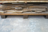 Shelf Containing 8 x Slabs of Oak. Size Approx L3M x W80cm x Thickness 7cm. - 6