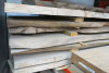 Shelf Containing 10 x Slabs of Assorted Wood to Include: 1 x Oak, 1 x Sycamore & 8 x Elm. Size Approx L3-4M x W60-80cm x Thickness 5-7cm. - 4