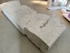 Danny Lane "River" Marble Table Base Only. Size Height 34 x Width 302 x Depth 130cm. - 6