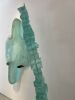 Danny Lane Glass Sculpture "I Lean" Low Iron Fuse Cast Glass, 2024. Size Height 250cm. - 3