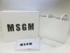 LOT OF 19 x ASSORTED MSGM HANDBAGS TO INCLUDE: - 6