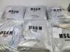 LOT OF APPROX 1589 x ITEMS OF ASSORTED MSGM DESIGNER MEN & LADIES CLOTHING TO INCLUDE: - 2