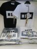 LOT OF APPROX 1589 x ITEMS OF ASSORTED MSGM DESIGNER MEN & LADIES CLOTHING TO INCLUDE: - 34