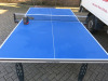 Cornilleou 250 Compact Technology Indoor Table Tennis Table on Four Wheels. Comes with Net, 1 x Bat & Box of Table Tennis Balls. - 4