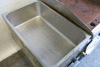 Bespoke Made Stainless Steel 2 Door Cupboard with Zanussi Electric Griddle & Buffalo Bain Marie, Model L371. - 5