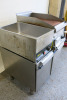 Bespoke Made Stainless Steel 2 Door Cupboard with Zanussi Electric Griddle & Buffalo Bain Marie, Model L371. - 6