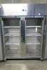 Husky Double Door Stainless Steel Refrigerator, Model CGN1400, S/N 160101047. Size H200 x W148 x D83cm. - 4