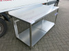 Stainless Steel Prep with Shelf Under, Size H82 x W150 x D70cm. - 2