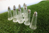 10 x Glass Salt & Pepper Shakers. - 3