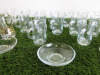 17 x Assorted Turkish Glass Tea Cups with 5 Saucers. - 3