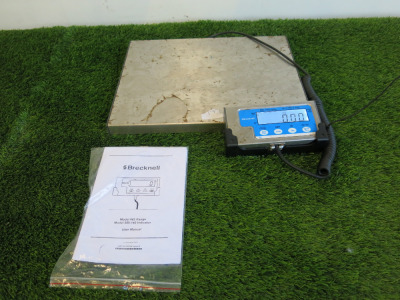 Becknell WS60 Platform Scales, Capacity 60kg. Comes with User Manual.