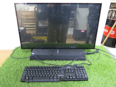 Envy 27" All in One Touch Screen PC with Pop Up Camera, Model 1PC-TOO8-27. NOTE: unable to power up & requires power supply, A/F for spares or repair.