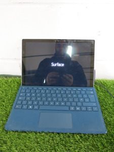 Microsoft Surface Pro 4, Running Windows 11 Pro, Intel Core i5-6300U CPU @ 2.40Ghz, 4.00GB 118GB HDD. Comes with Power Supply.