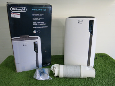 Delonghi Pinguino 4x4 Portable Air Conditioner & Dehumidifier, Type PAC EL92HP. Comes in Original Box, User Manual & Remote Control.