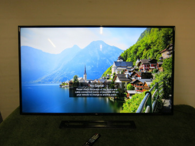 LG 65" 4K Smart UHD TV, Model 65UM6900PUA, S/N 001RMZL2R293, DOM 01/2020. Comes with Remote Control & Wall Bracket.