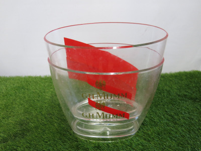 2 x G.H. MUMM Champagne Ice Buckets.