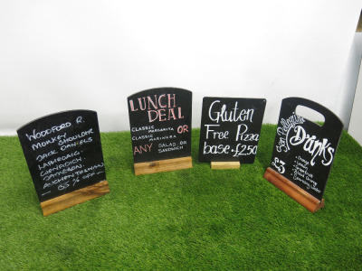 4 x Chalk Sign Boards.