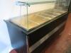 Igloo Gastroline 2.0 BEMAR. Glass Fronted, Illuminated, Heated Bain Marie Display, with Black Granite Work Top and Storage Under. DOM 01/2018, Size H120cm x W200cm x D80cm - 8