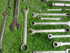 47 x Assorted Spanners & Breaker Bars to Include: 3 x Breaker Bars, 1 x Classic Torque Wrench, 4 x Snap On Spanners, 8 x Mac Spanners, 10 x Expert & 21 x Others. - 3